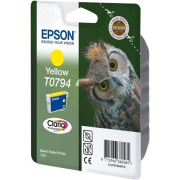 Cartouche d'origine - Epson C13T07944010 / T0794 - jaune