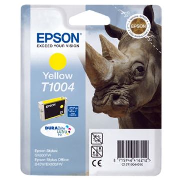 Cartouche d'origine - Epson C13T10044010 / T1004 - jaune