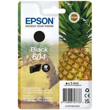 Cartouche d'origine - Epson C13T10G14010 / 604 - noire