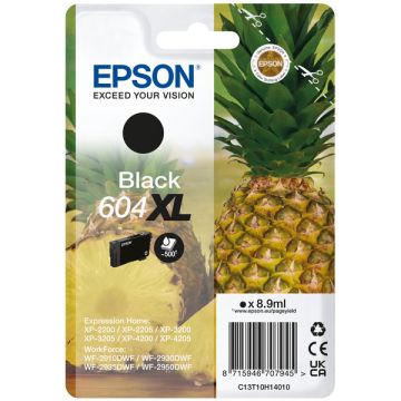 Cartouche d'origine - Epson C13T10H14010 / 604XL - noire