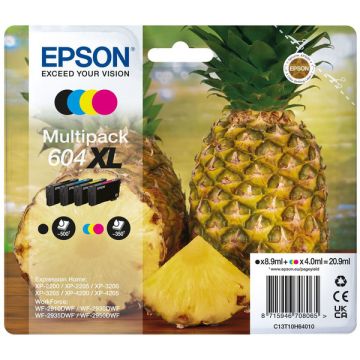 Cartouches d'origine - Epson C13T10H64010 / 604XL - multipack 4 couleurs : noire, cyan, magenta, jaune