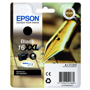 Cartouche d'origine - Epson C13T16814010 / 16XXL - noire