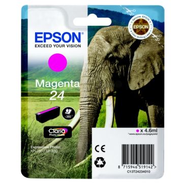 Cartouche d'origine - Epson C13T24234010 / 24 - magenta