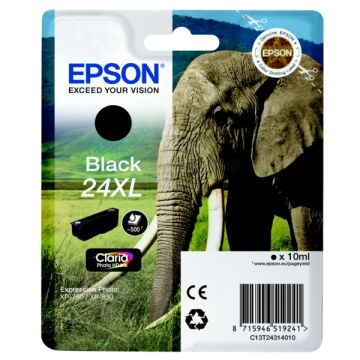 Cartouche d'origine - Epson C13T24314010 / 24XL - noire