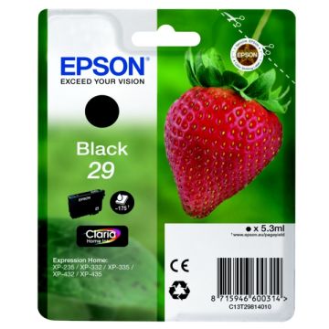 Cartouche d'origine - Epson C13T29814012 / 29 - noire