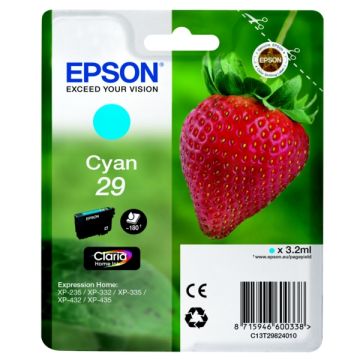 Cartouche d'origine - Epson C13T29824022 / 29 - cyan