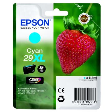 Cartouche d'origine - Epson C13T29924010 / 29XL - cyan