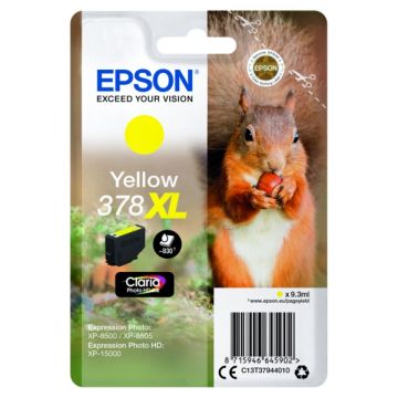 Cartouche d'origine - Epson C13T37944010 / 378XL - jaune