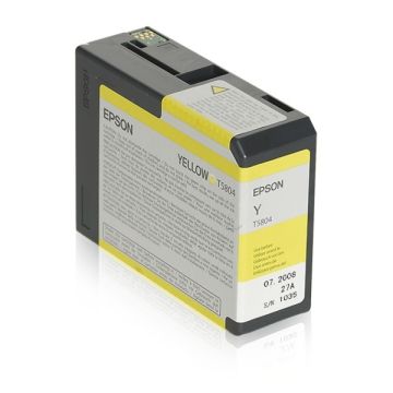 Cartouche d'origine - Epson C13T580400 / T5804 - jaune