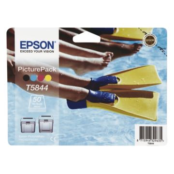 Tête d'impression d'origine - Epson C13T58444010 / T5844 - multicouleur