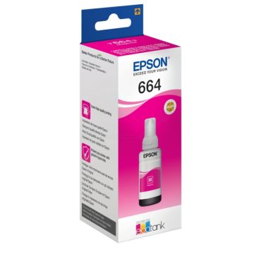 Bouteille d'encre d'origine - Epson C13T664340 / 664 - magenta