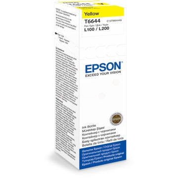 Bouteille d'encre d'origine - Epson C13T66444A / T6644 - jaune