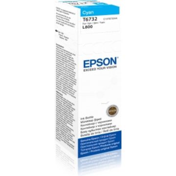 Bouteille d'encre d'origine - Epson C13T67324A / T6732 - cyan