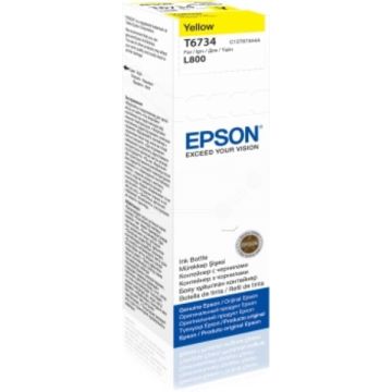 Bouteille d'encre d'origine - Epson C13T67344A / T6734 - jaune