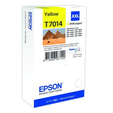 Cartouche d'origine - Epson C13T70144010 / T7014 - jaune