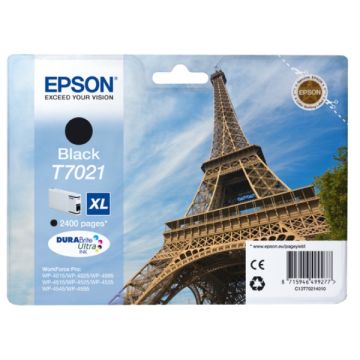 Cartouche d'origine - Epson C13T70214010 / T7021 - noire