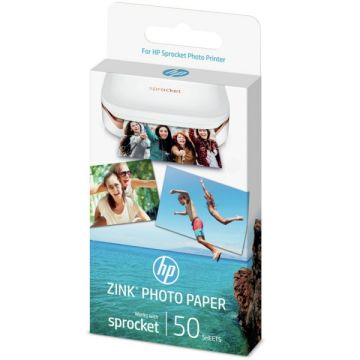 Cartouche photo d'origine - HP 1DE37A - - pack de 50