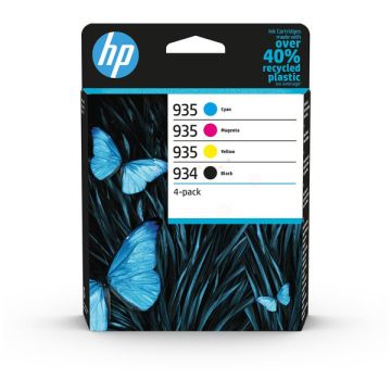 Cartouches d'origine - HP 6ZC72AE / 934/935 - multipack 4 couleurs : noire, cyan, magenta, jaune