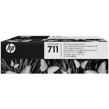 Tête d'impression d'origine - HP C1Q10A / 711 - multipack 4 couleurs : noire, cyan, magenta, jaune