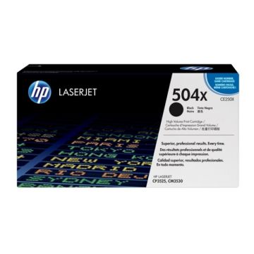 Toner d'origine - HP CE250X / 504X - noir