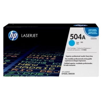 Toner d'origine - HP CE251A / 504A - cyan