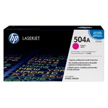 Toner d'origine - HP CE253A / 504A - magenta