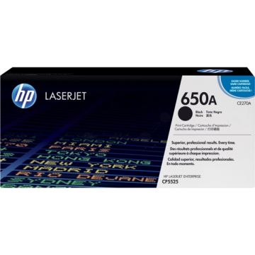 Toner d'origine - HP CE270A / 650A - noir