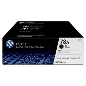 Toner d'origine - HP CE278AD / 78A - noir - pack de 2