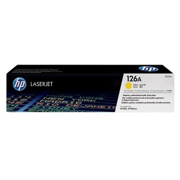 Toner d'origine - HP CE312A / 126A - jaune