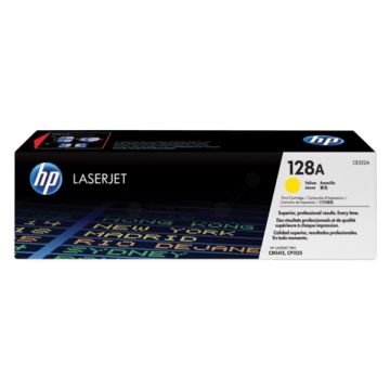 Toner d'origine - HP CE322A / 128A - jaune