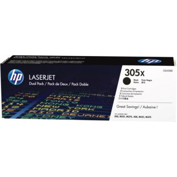 Toner d'origine - HP CE410XD / 305X - noir - pack de 2