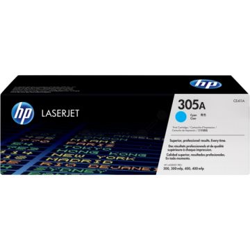 Toner d'origine - HP CE411A / 305A - cyan