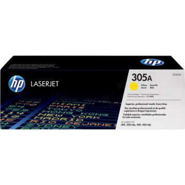 Toner d'origine - HP CE412A / 305A - jaune