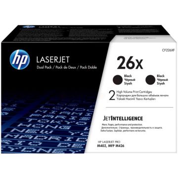 Toner d'origine - HP CF226XD / 26X - noir - pack de 2