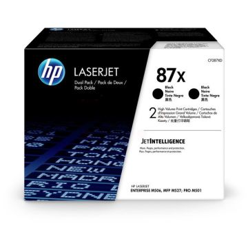 Toner d'origine - HP CF287XD / 87X - noir - pack de 2