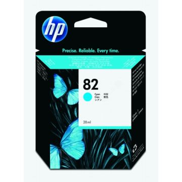 Cartouche d'origine - HP CH566A / 82 - cyan