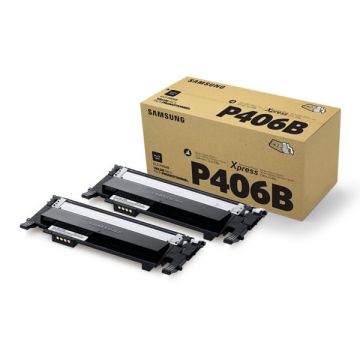 Toner d'origine - HP SU374A / CLT-P406B - noir - pack de 2