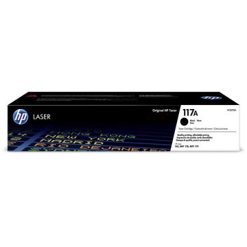 Toner d'origine - HP W2070A / 117A - noir