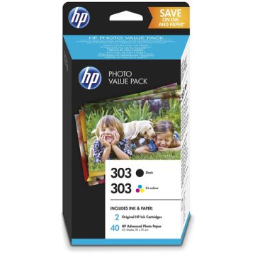 Cartouches d'origine - HP Z4B62EE / 303 - multipack 2 couleurs : noire, multicouleur