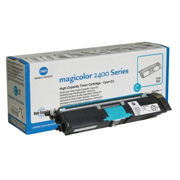 Toner d'origine - Konica Minolta A00W332 / 171-0589-007 - cyan