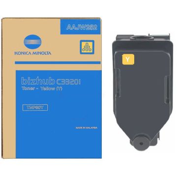 Toner d'origine - Konica Minolta AAJW252 / TNP-80 Y - jaune