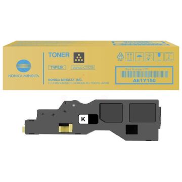 Toner d'origine - Konica Minolta AE1Y150 / TNP-92 K - noir