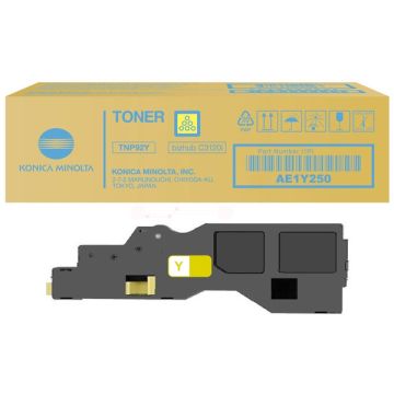 Toner d'origine - Konica Minolta AE1Y250 / TNP-92 Y - jaune