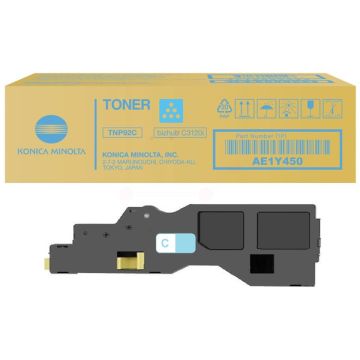 Toner d'origine - Konica Minolta AE1Y450 / TNP-92 C - cyan