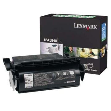 Toner d'origine - Lexmark 12A5840 - noir