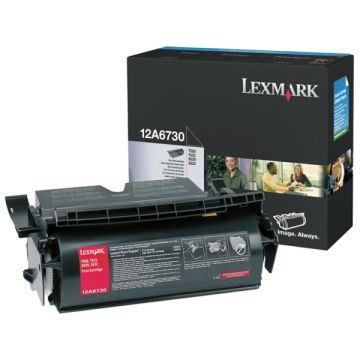 Toner d'origine - Lexmark 12A6730 - noir