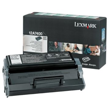 Toner d'origine - Lexmark 12A7400 - noir