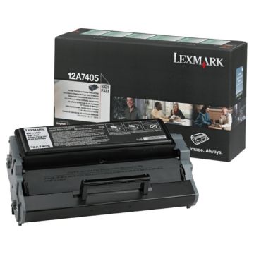 Toner d'origine - Lexmark 12A7405 - noir