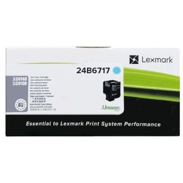 Toner d'origine - Lexmark 24B6717 - cyan