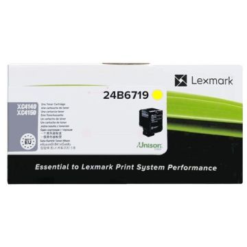 Toner d'origine - Lexmark 24B6719 - jaune